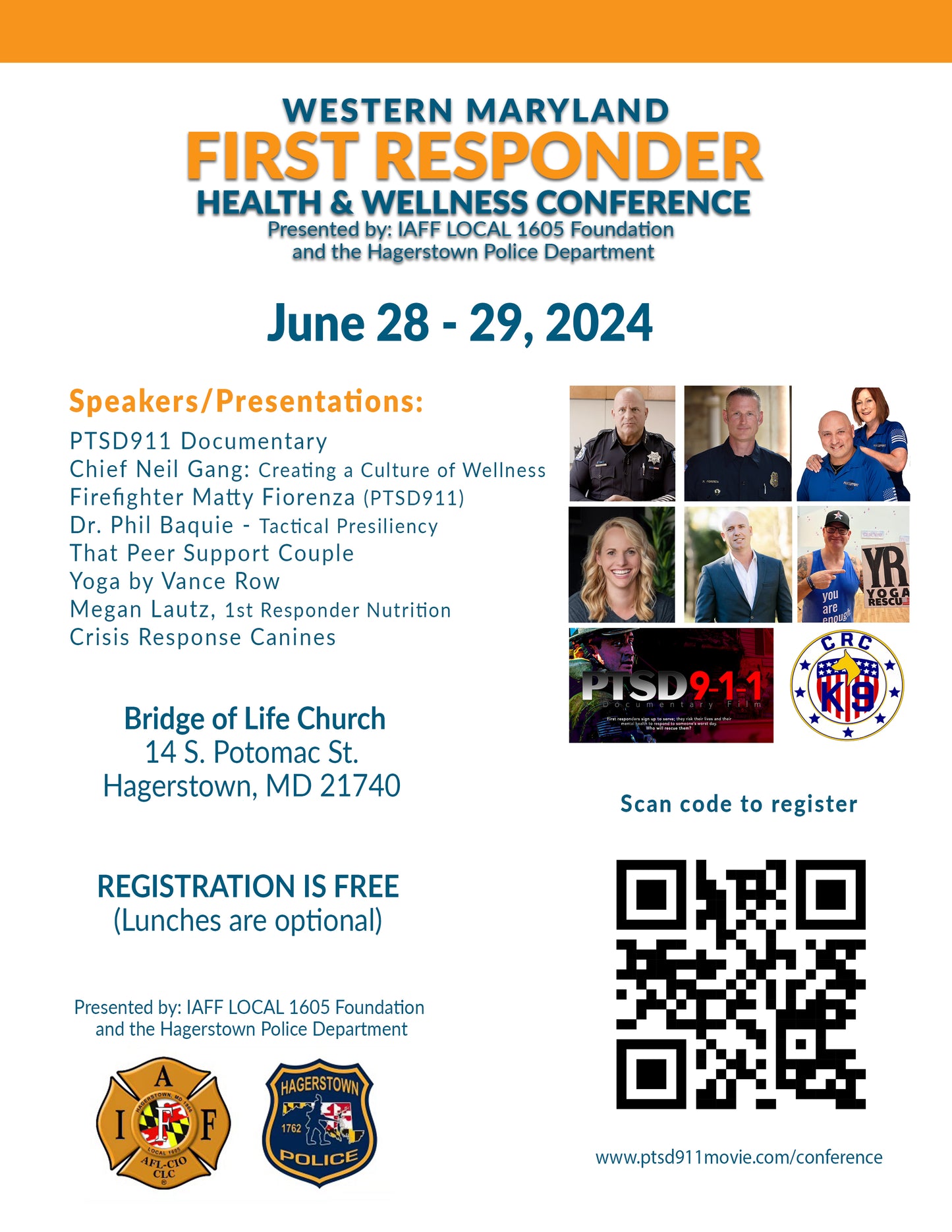 Western Maryland First Responder Health and Wellness Conference